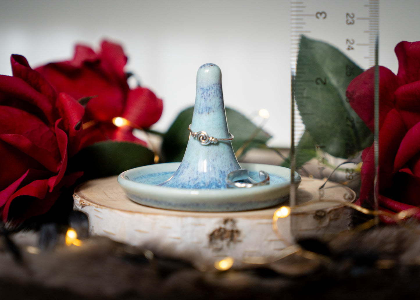 Crystal Lake Ring Holder