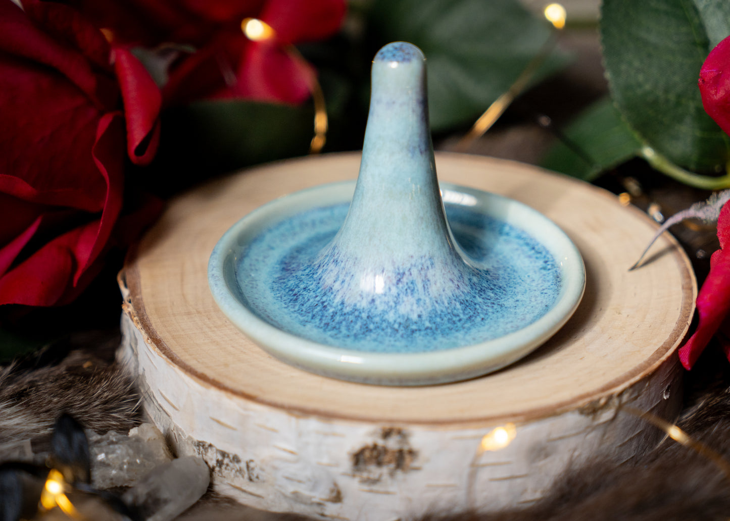 Crystal Lake Ring Holder