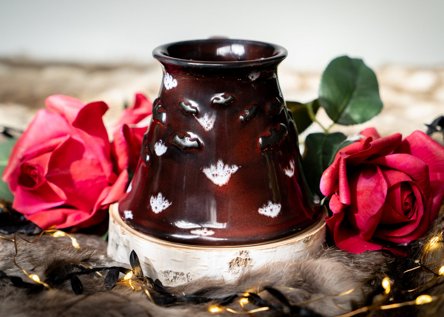 Red Skies Cloud of Bats Shortie Stein