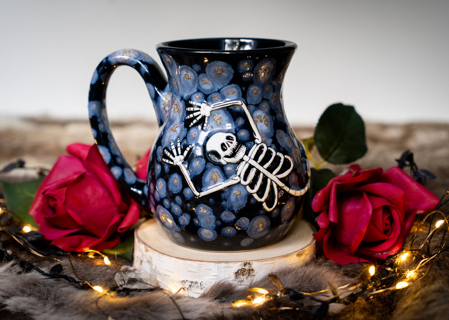Starburst Skeleton Mug