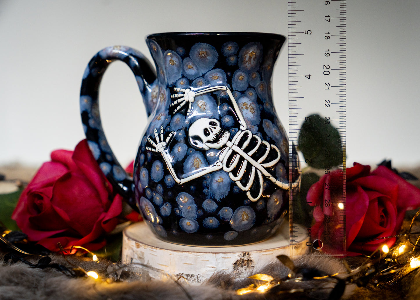 Starburst Skeleton Mug