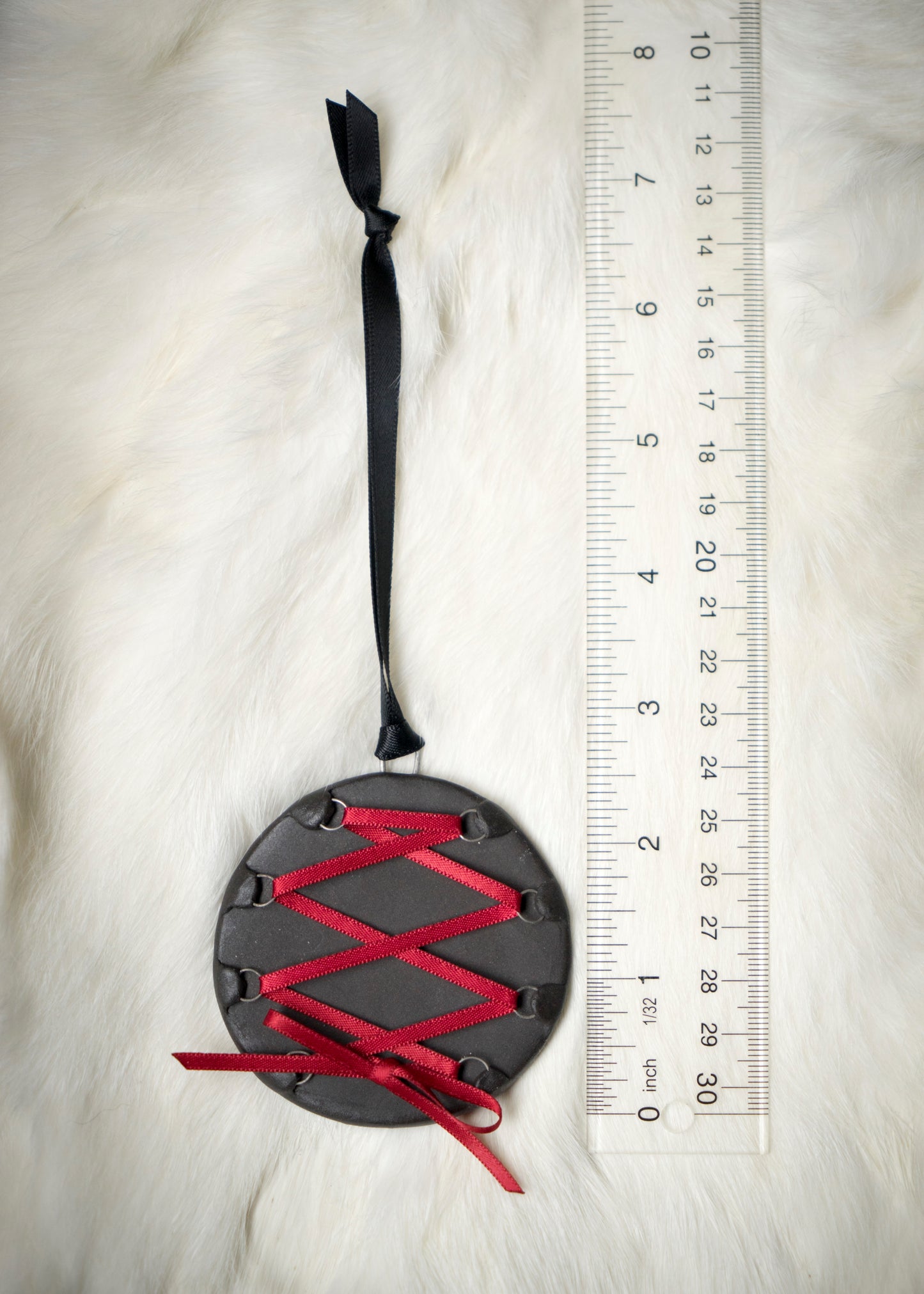 Black Clay Corset Ornaments