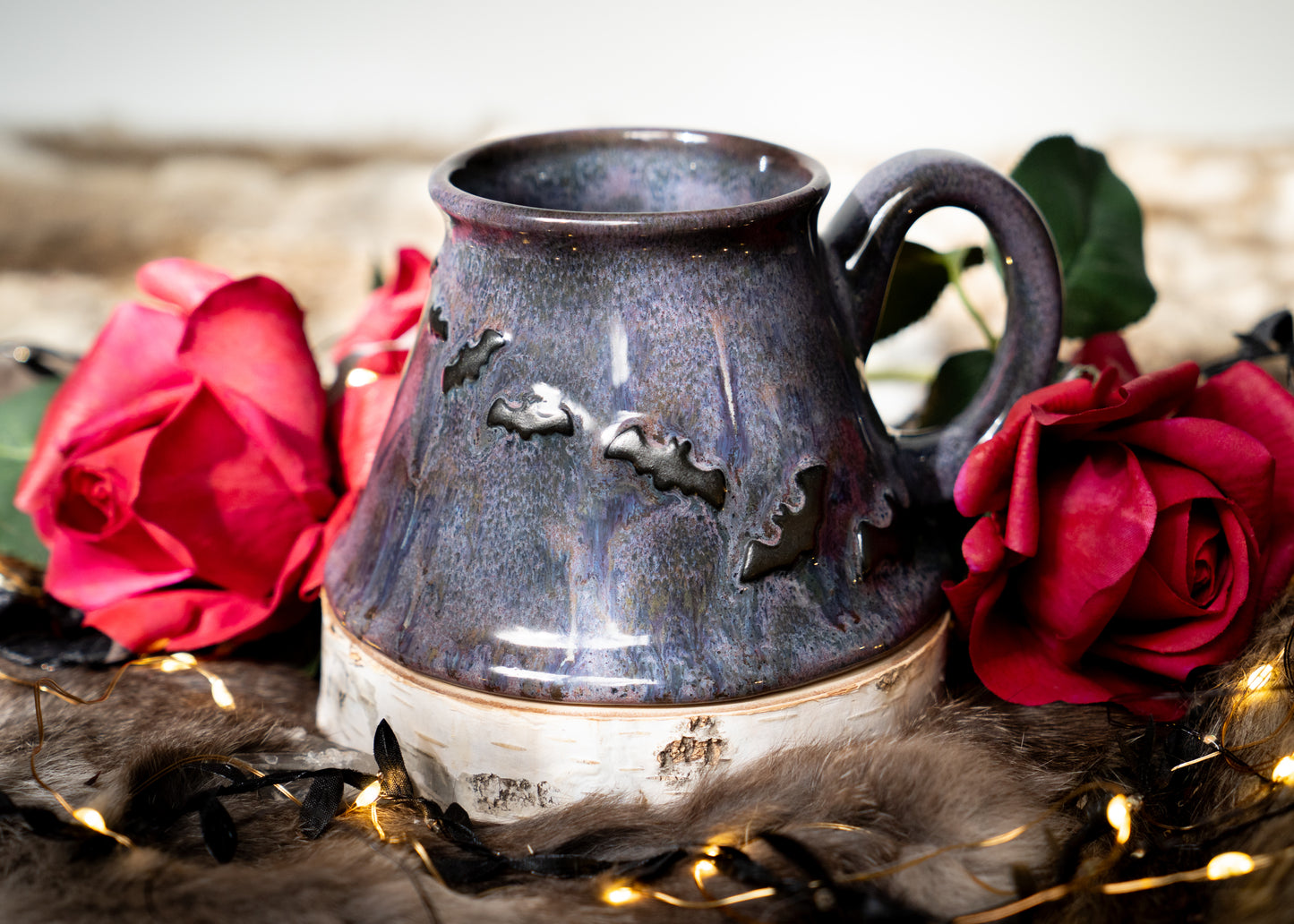 OOPS! Cloud of Bats at Dusk Shortie Stein
