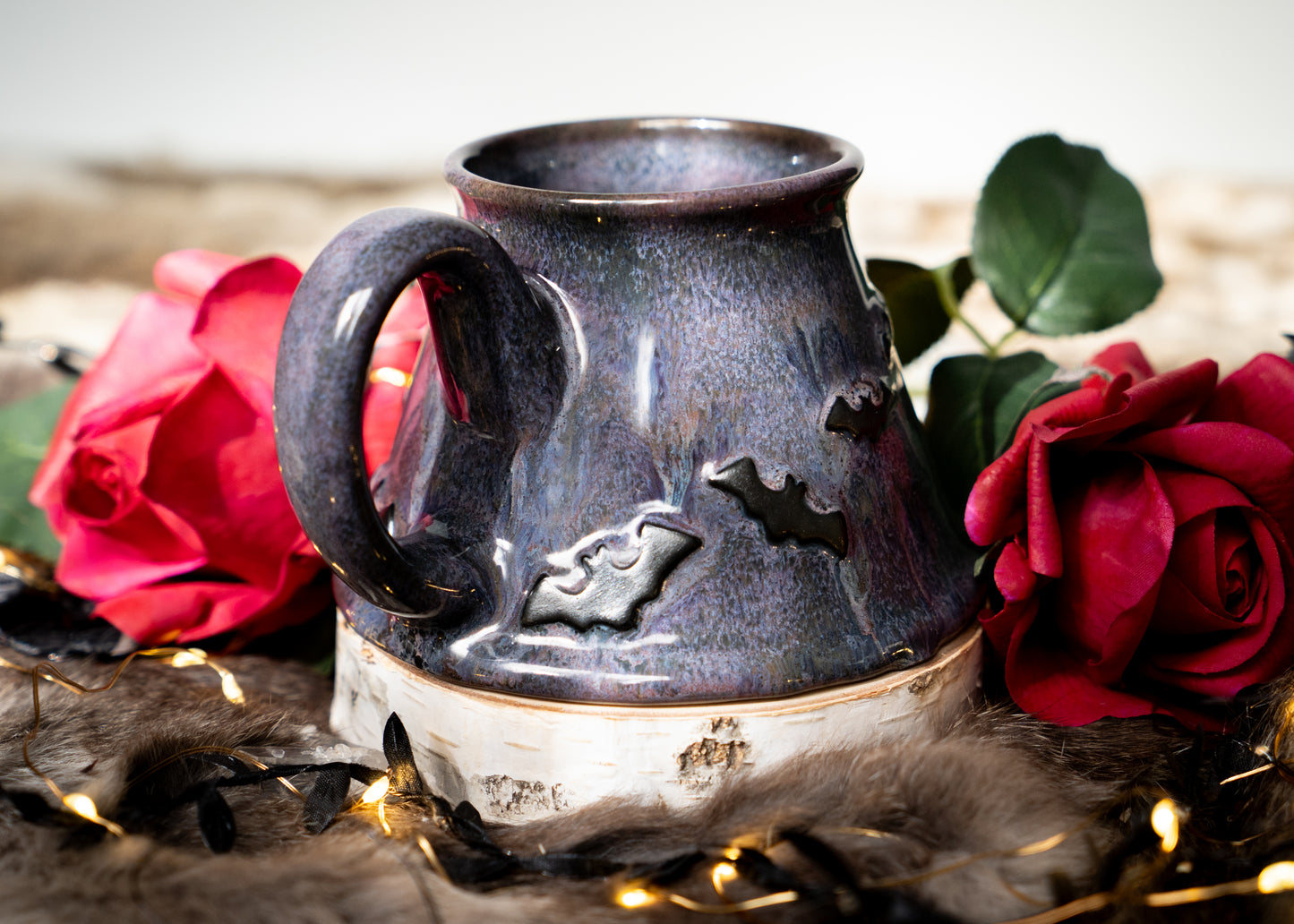 OOPS! Cloud of Bats at Dusk Shortie Stein