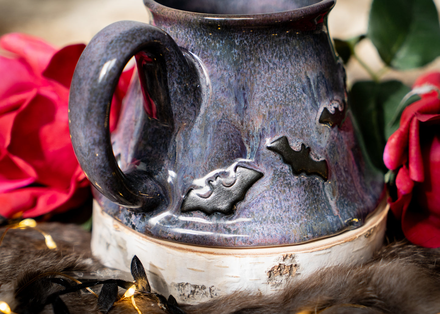 OOPS! Cloud of Bats at Dusk Shortie Stein