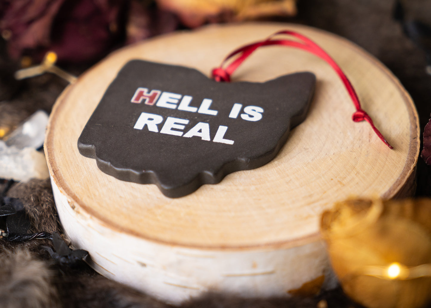 "Hell Is Real" Ohio Ornament