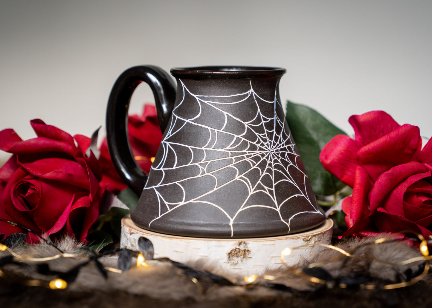 Dark Spiderweb Shortie Stein #1