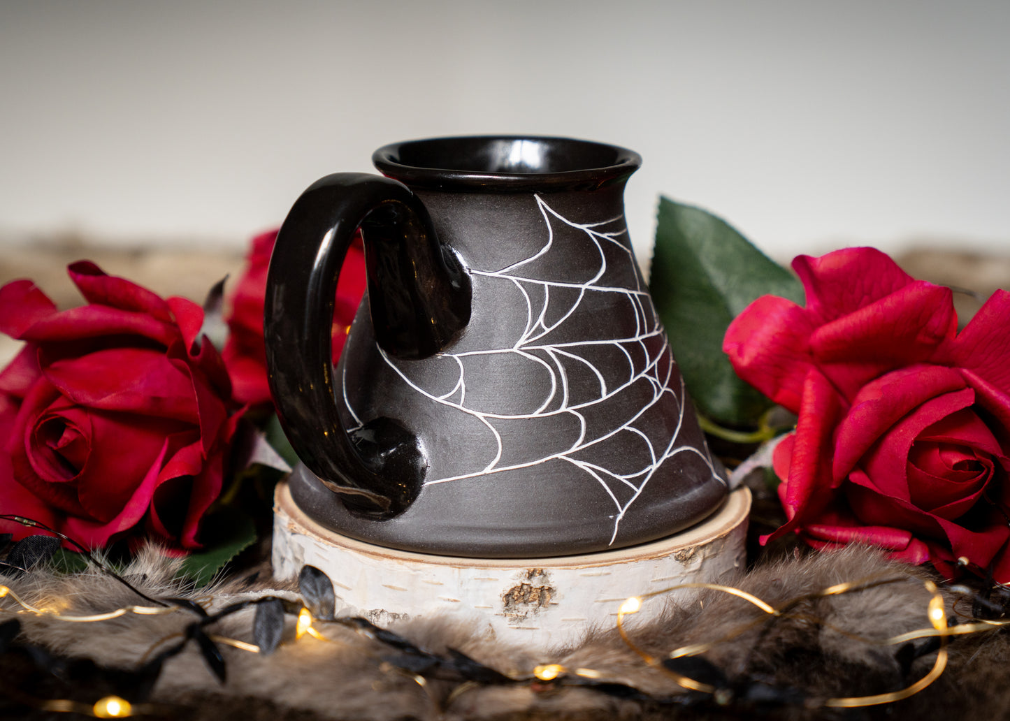 Dark Spiderweb Shortie Stein #1