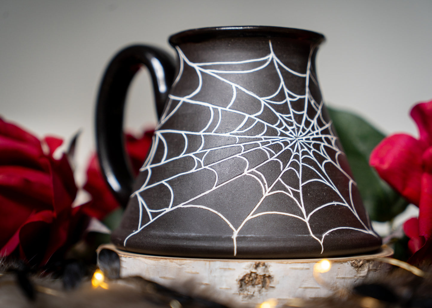 Dark Spiderweb Shortie Stein #1