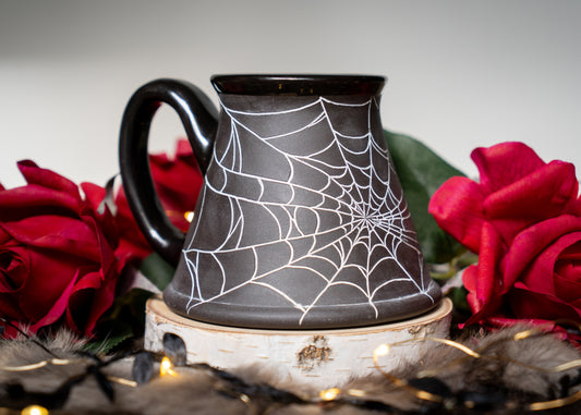 Dark Spiderweb Shortie Stein #2