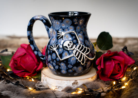 Starburst Skeleton Mug
