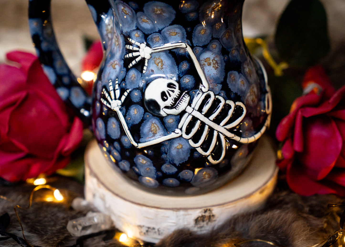 Starburst Skeleton Mug