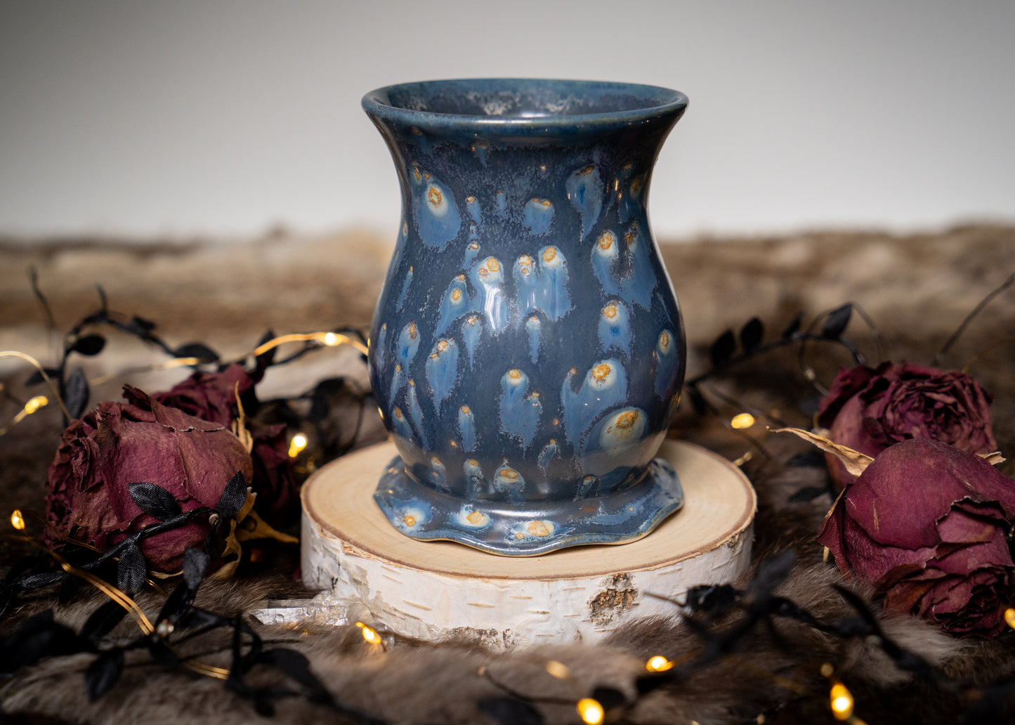 Starry Night Ruffle Mug