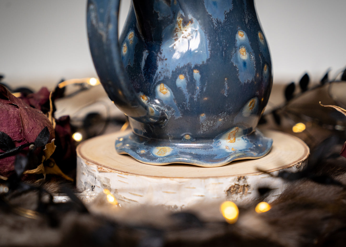 Starry Night Ruffle Mug