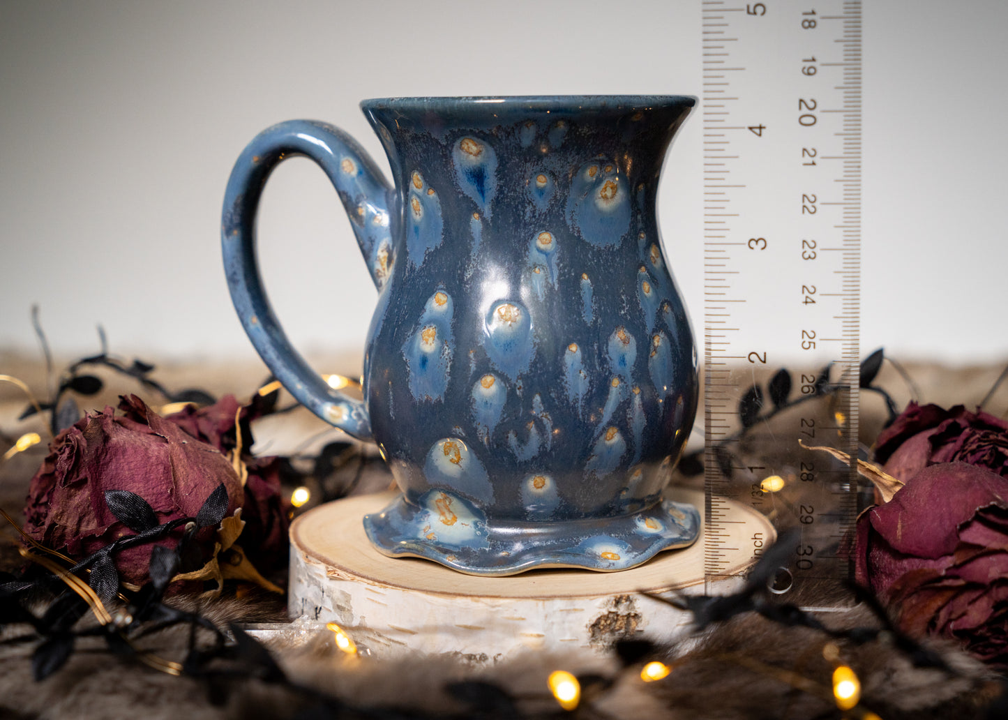 Starry Night Ruffle Mug