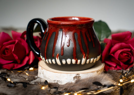 Vampire Teeth Mug
