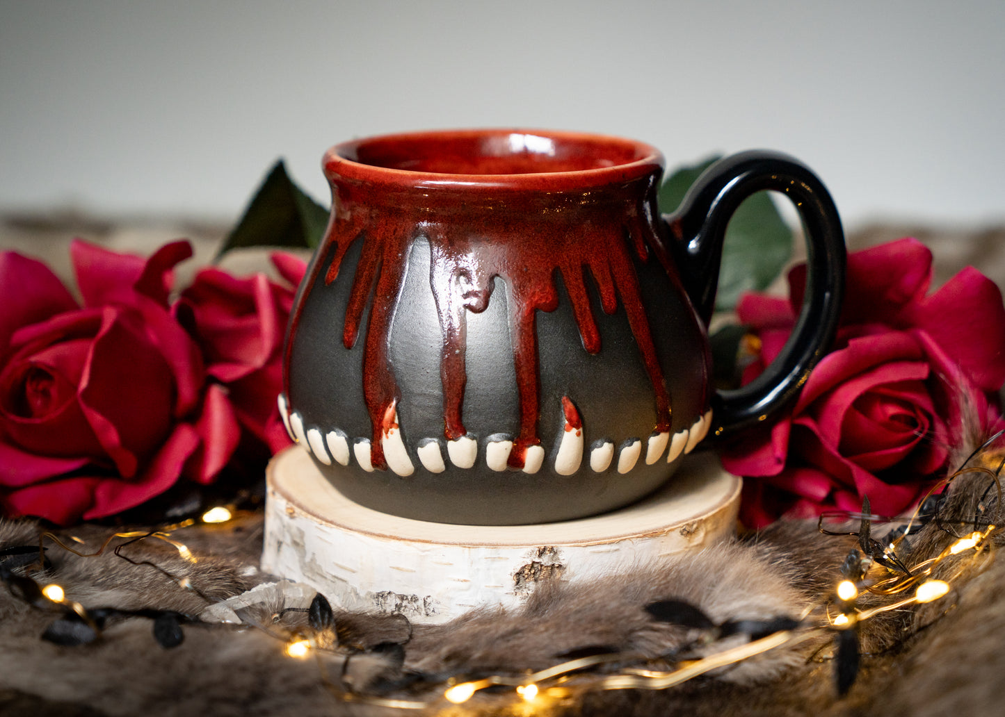 Vampire Teeth Mug