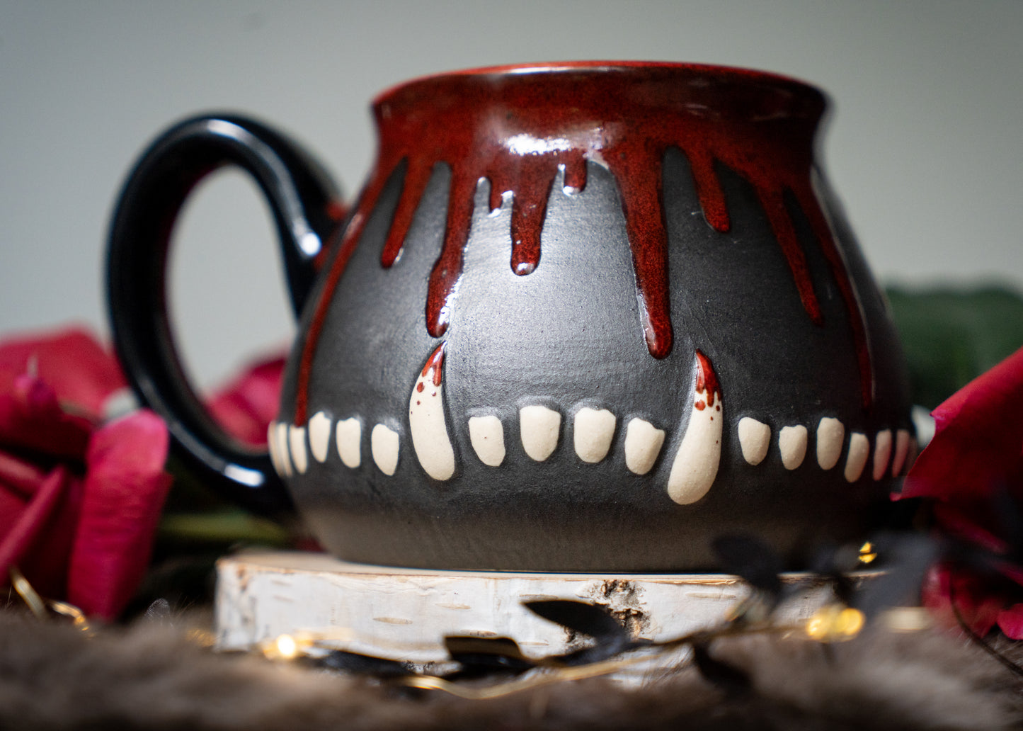 Vampire Teeth Mug