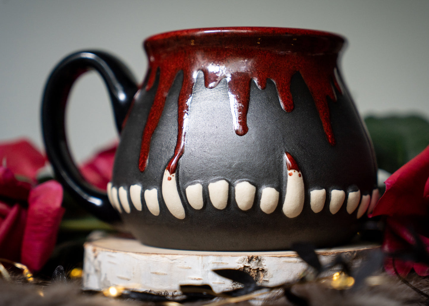 Vampire Teeth Mug