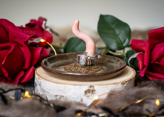 Wiggly Worm Ring Holder