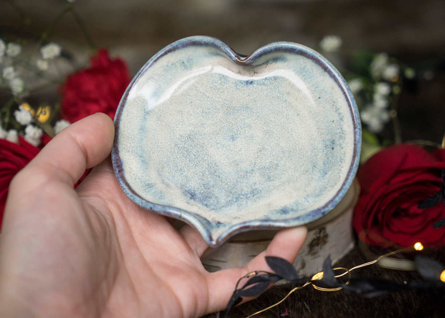 Small Dreamy Heart Spoon Rest