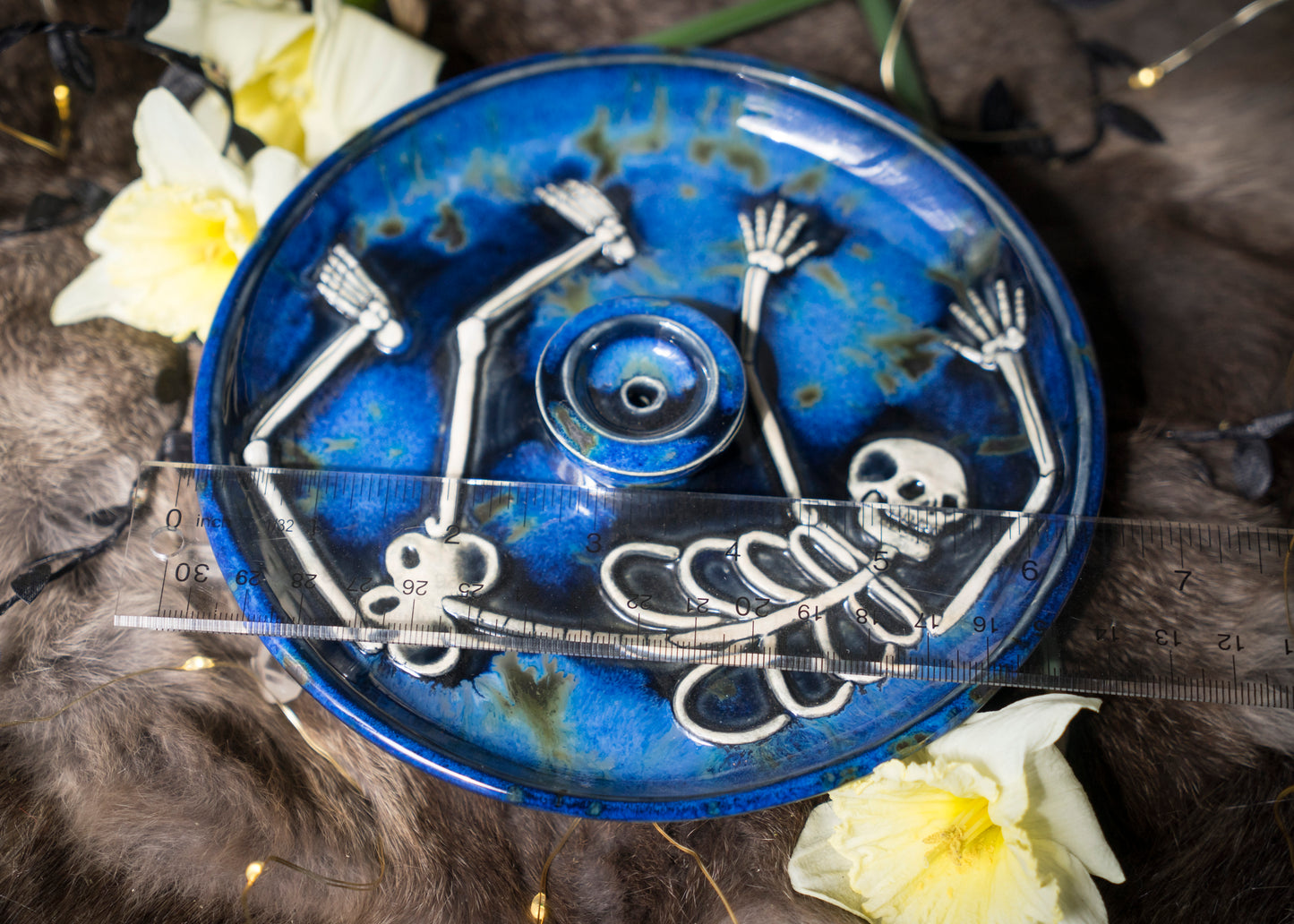 Swamp Skeleton Backflow Incense Holder