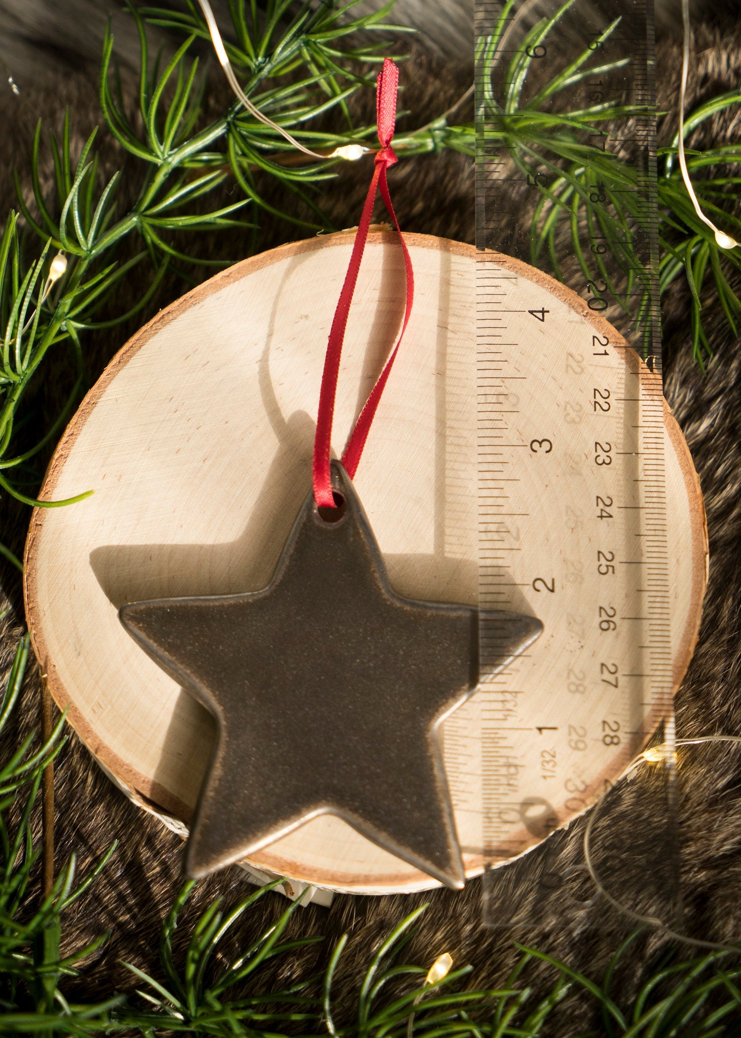 Gold Star Ornament