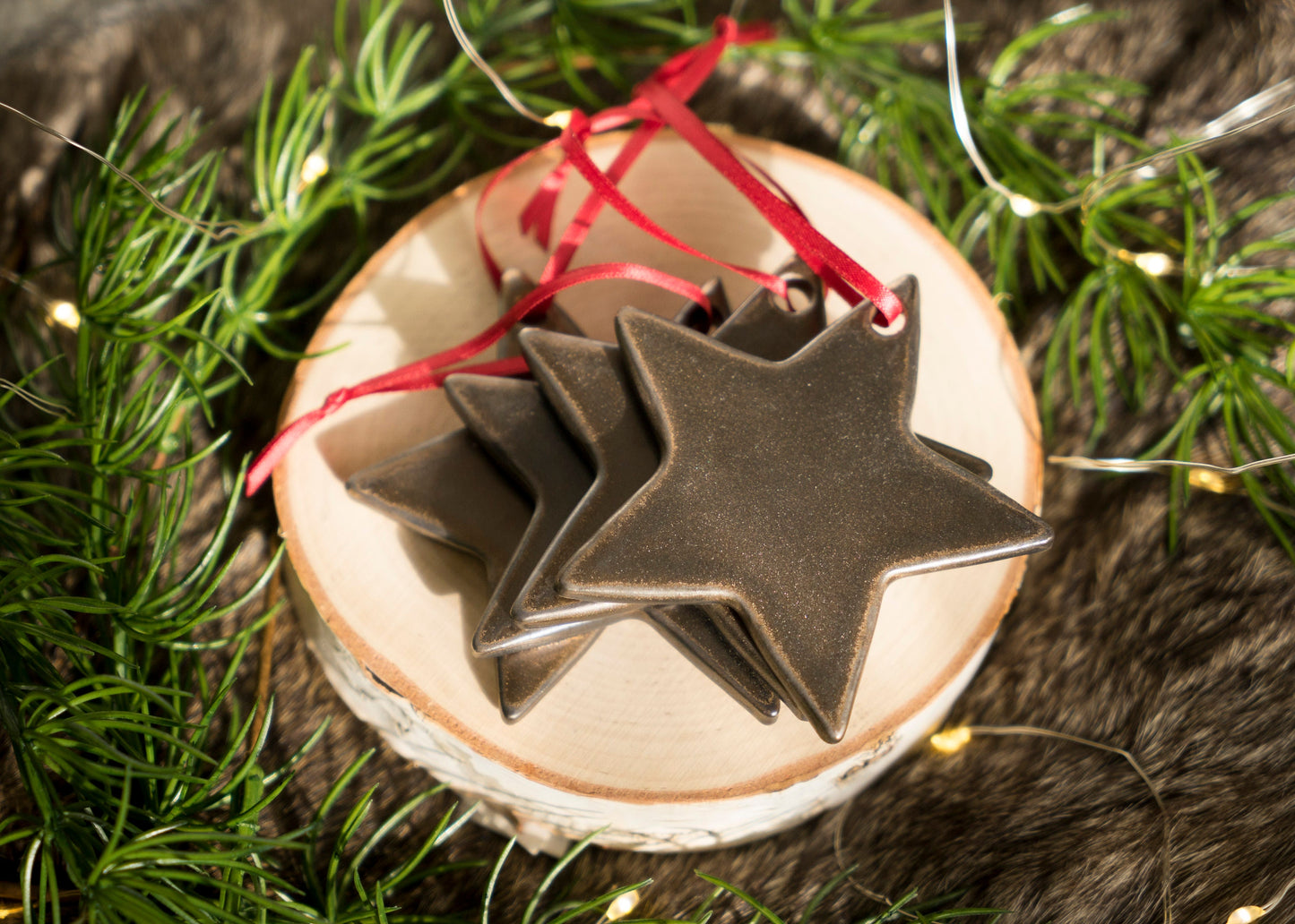 Gold Star Ornament