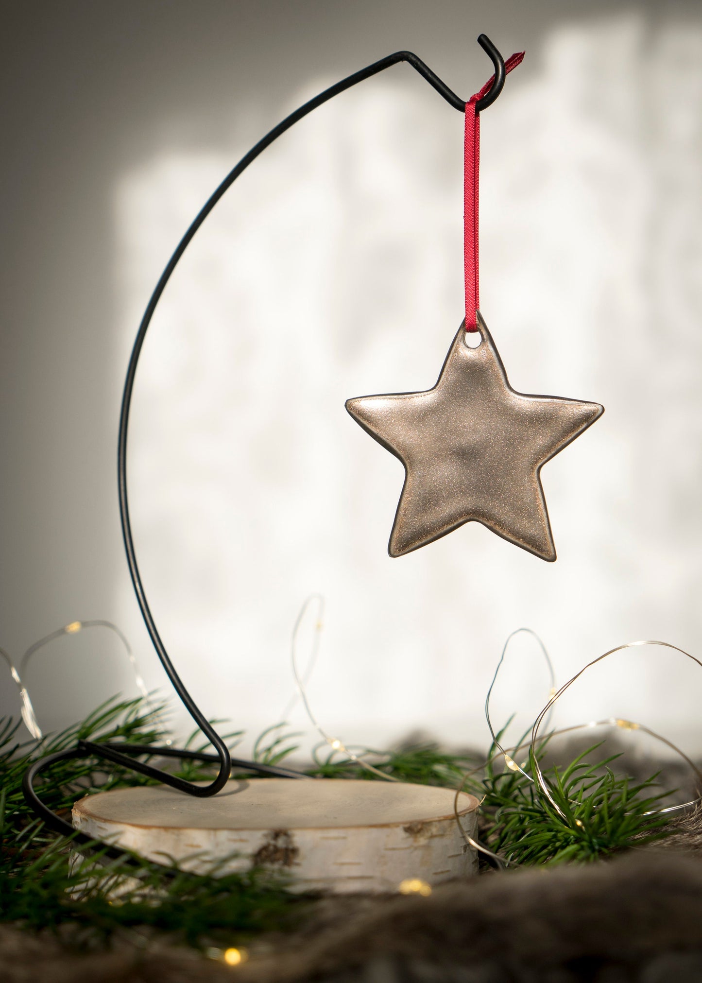 Gold Star Ornament